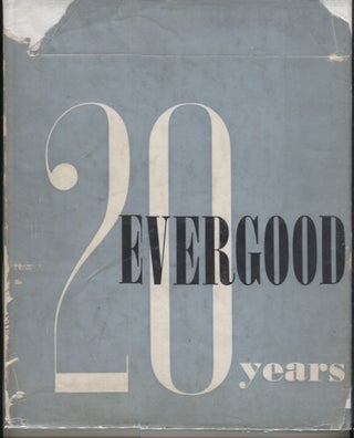 Item #11810 Evergood: 20 Years (Philip Evergood). Oliver Exhibition catalog. Larkin, essay