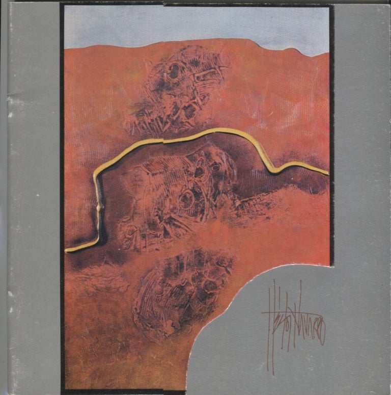 Item #12490 Dibujos en Metal: Hector Navarro. Georgina Exhibition catalog. Herrera, text.