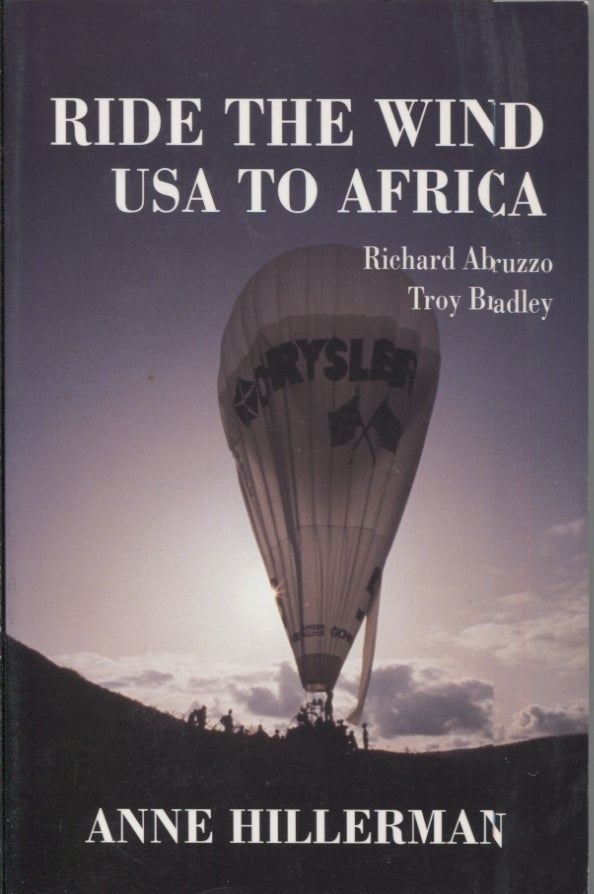 Item #12782 Ride the Wind: USA to Africa. Anne Hillerman.
