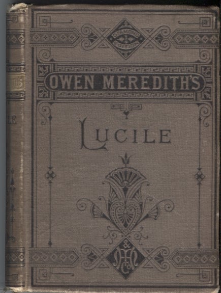 Item #12976 Lucile. Owen Meredeith.