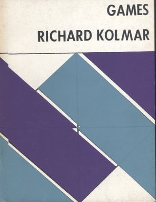 Item #14577 Games. Richard Kolmar