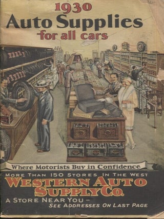 Item #18824 Auto Supplies for All Cars, 1930. Catalog