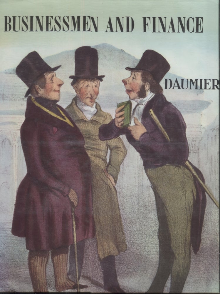 Item #20577 Businessmen and Finance; (Robert Macaire). Daumier.