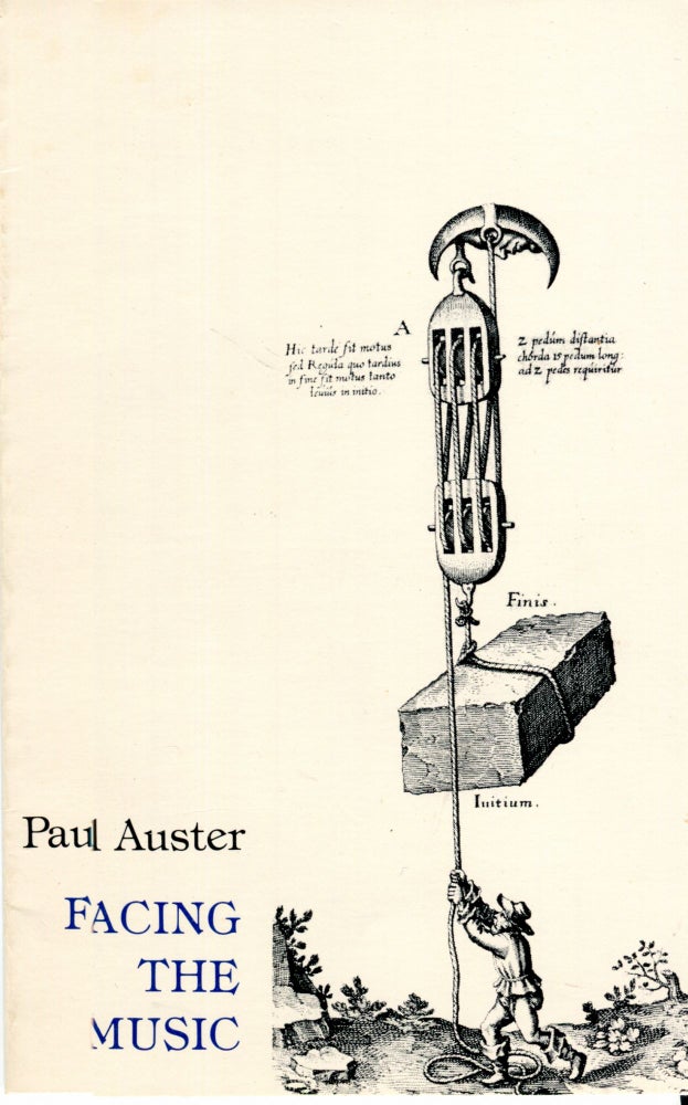 Item #20637 Facing the Music. Paul Auster.