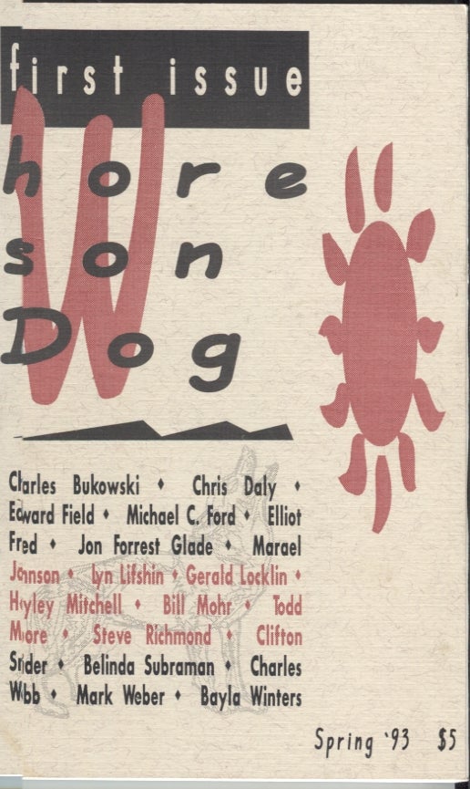 Item #20854 Whoreson Dog #1 Spring '93. Mark Thorpe, Dennis Nishi.