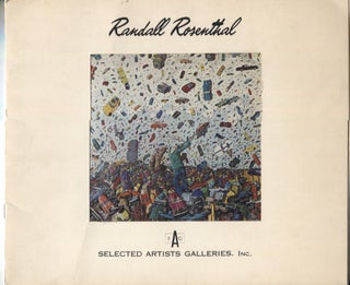 Item #20877 Randall Rosenthal; Paintings. Art Exhibition Catalog