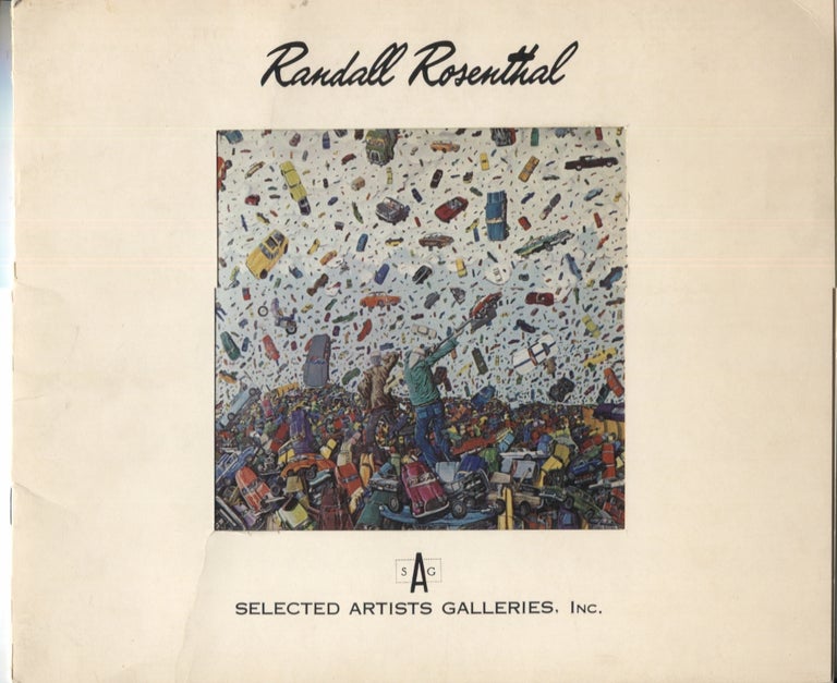 Item #20877 Randall Rosenthal; Paintings. Art Exhibition Catalog.