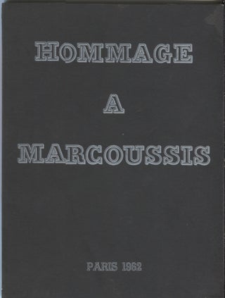 Item #20882 Hommage a Marcoussis; Paris 1962. Art Exhibition Catalog