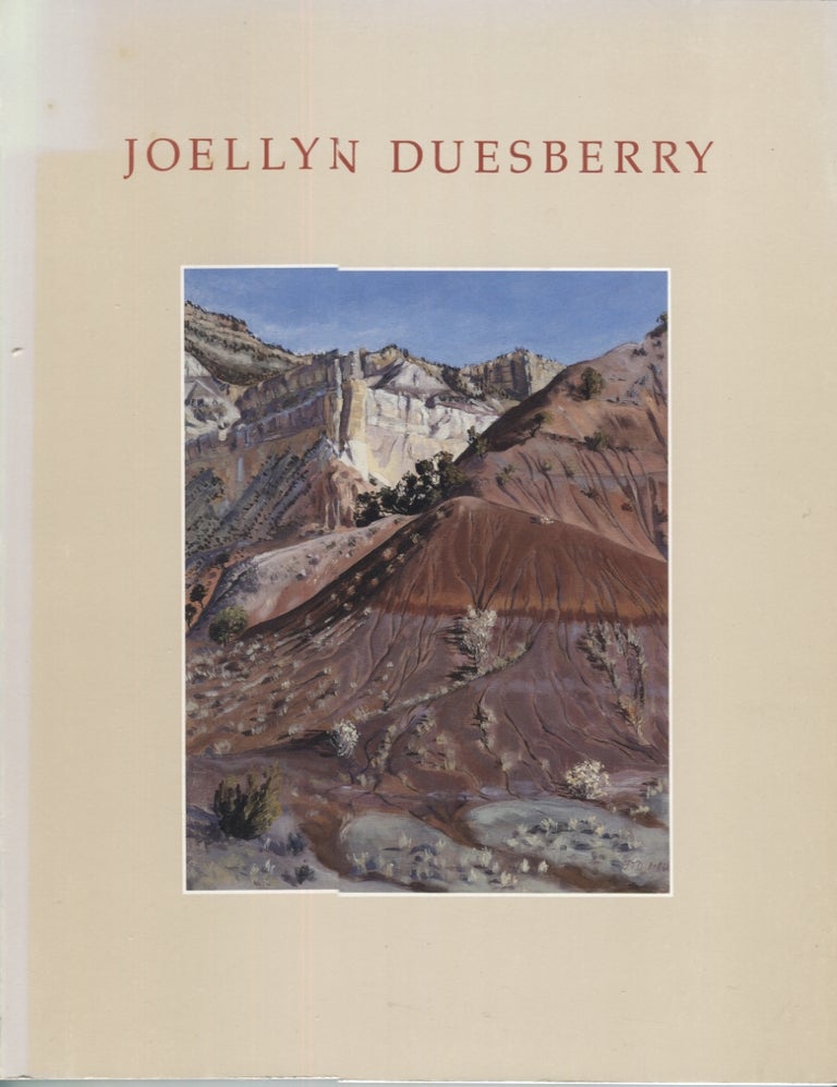 Item #20917 Joellyn Duesberry; July 25-August 9, 1986. Art Exhibition Catalog.