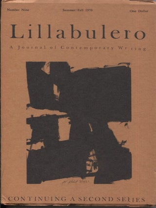 Item #20943 Lillabulero Number 9 Summer/Fall 1970; A Journal of Contemporary Writing. Russell...