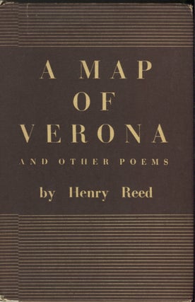 Item #20949 A Map of Verona; and Other Poems. Henry Reed
