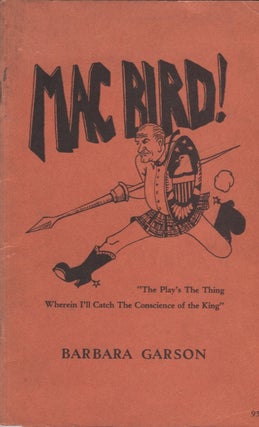 Item #21095 Mac Bird! Barbara Garson