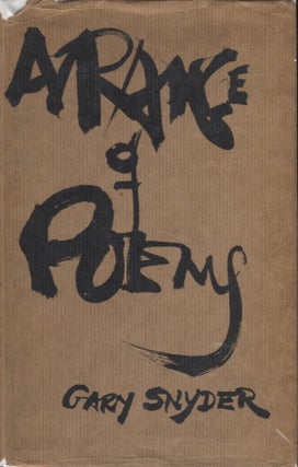 Item #21131 A Range of Poems. Gary Snyder