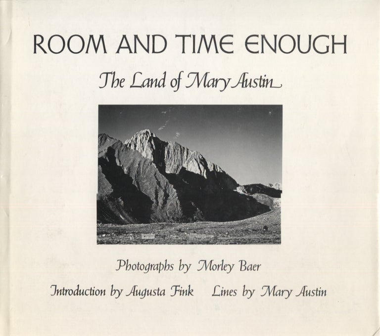Item #21215 Room and Time Enough; The Land of Mary Austin