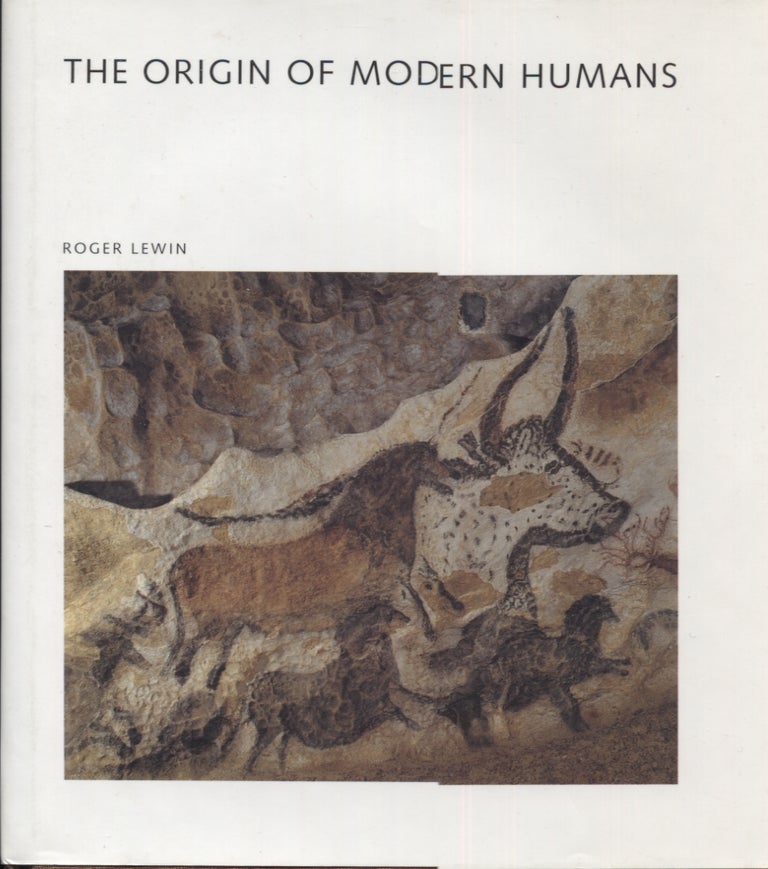 Item #21478 THE ORIGIN OF MODERN HUMANS. Roger Lewin.