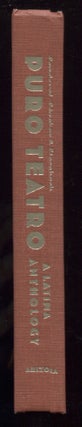 Item #21510 PURO THEATRO; A Latina Anthology. Alberto Szndovzl-Sánchez, Nancy Saporta...