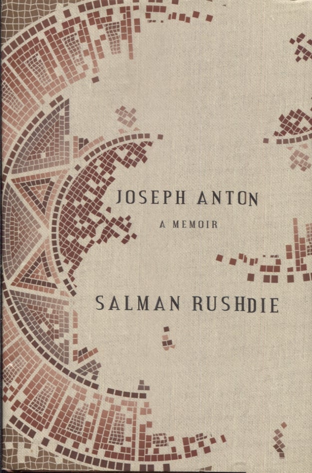 Item #21665 JOSEPH ANTON; A MEMOIR. Salman Rushdie.