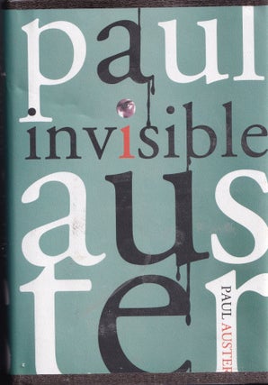 Item #21793 INVISIBLE. Paul Auster