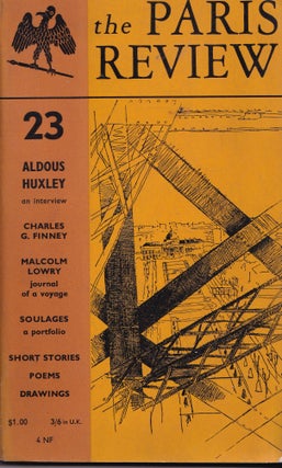Item #21833 Paris Review 23, The; Spring 1960. George Plimpton, et. al