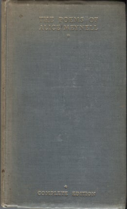 Item #4477 Poems of Alice Meynell, The: Complete Edition. Alice Meynell