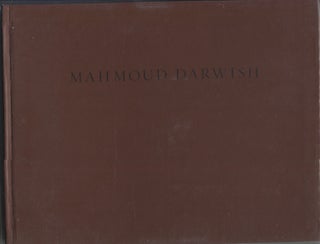 Item #6882 Raven's Ink; A Chapbook. Mahmoud Darwish