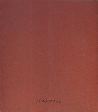 Item #9991 Xaverio: Estetica Cuantica, petrales 1997-2000. Gregorio Exhibition catalog. Morales,...